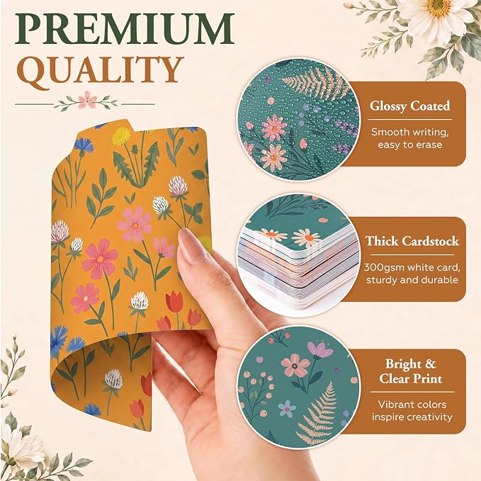 Harloon 50 Pack 4 x 6 Inch Index Card Dividers - Image 3