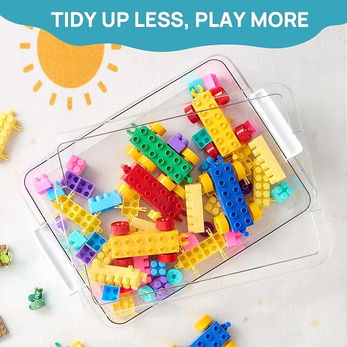 Vtopmart 6 Qt Plastic Storage Bins - Image 6