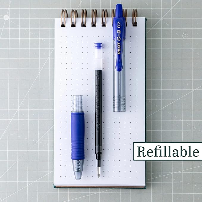 PILOT G2 Premium Refillable and Retractable Rolling Ball Colored Gel Pens - Image 5