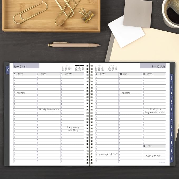 AT-A-GLANCE Planner 2026-2027 Weekly & Monthly Academic 12-Month July-June - Image 2