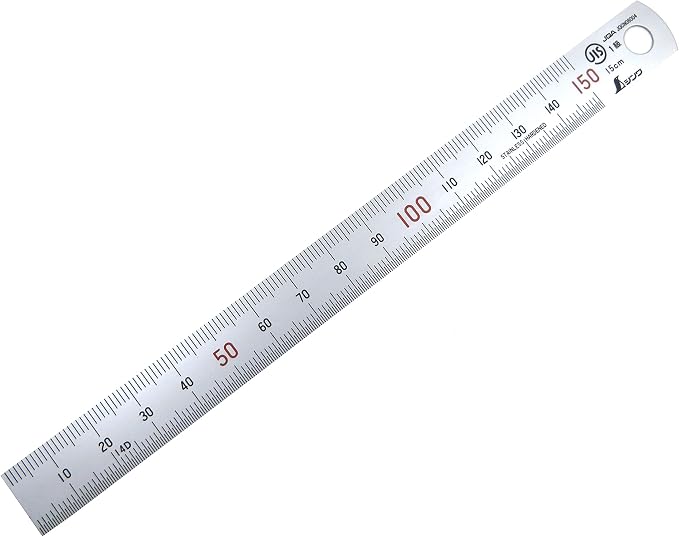 Shinwa 150 mm Rigid Zero Glare Satin Chrome Stainless Steel Machinist Engineer - Image 2