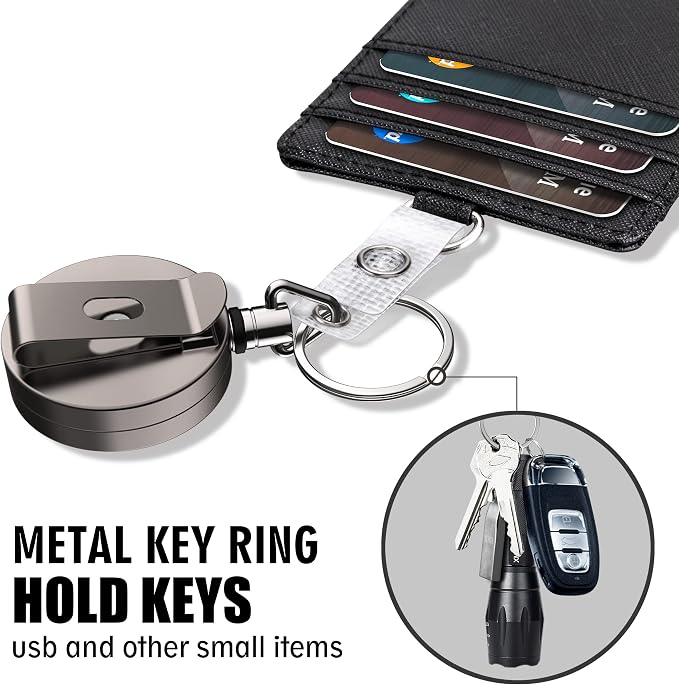 Heavy Duty Metal Retractable Badge Holder Reel - Image 4