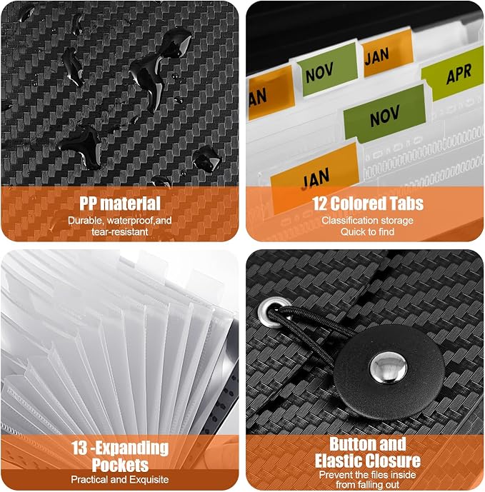 Expanding Accordion File Folder - Image 4