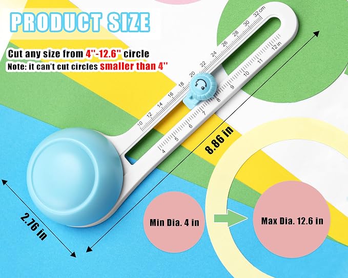 MyLifeUNIT Circle Cutter, Circular Rotary Cutter - Image 2