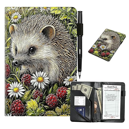 Hedgehog Daisy Cute Server Book by Unknown