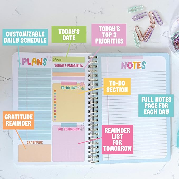 Hadley Designs Undated Daily Planner - Image 3