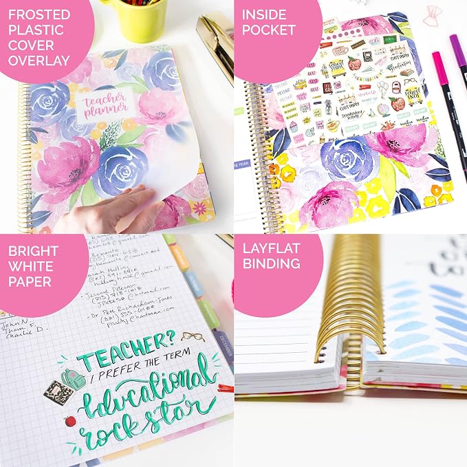 bloom daily planners Undated Academic Year Teacher Planner & Calendar - Image 2