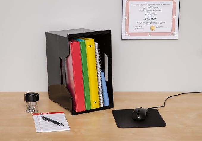 IRIS USA Large Portable Desktop File Box - Image 7