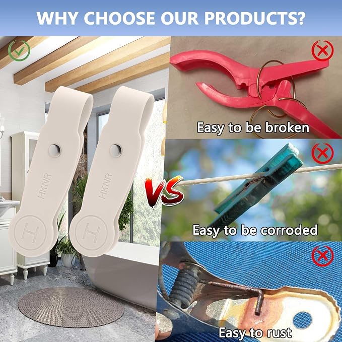 2 Pcs Strong Magnetic Towel Clips - Image 4