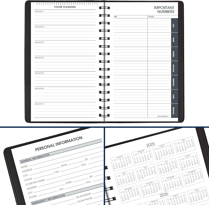 AT-A-GLANCE 2026 Appointment Book Planner, Quarter-Hour - Image 7