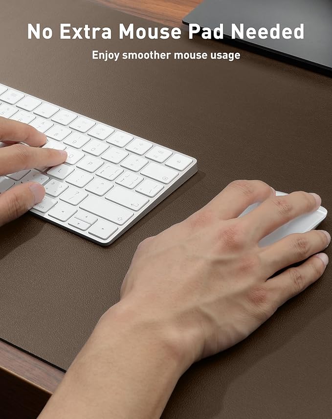 Aothia Faux Leather Desk Mat - Image 4