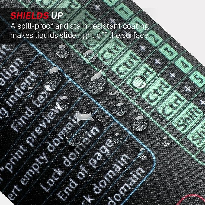 MROCO 3-Pack Mouse Pads, 30% Larger Surface, 8.5 x 11 in, Shortcuts | Anti-Fray - Image 5