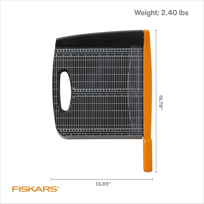 Fiskars Recycled Bypass Guillotine Paper Cutter, Self-Sharpening, Paper Trimmer - Image 6