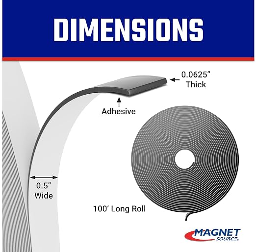 Master Magnetics Flexible Magnetic Tape - Image 2
