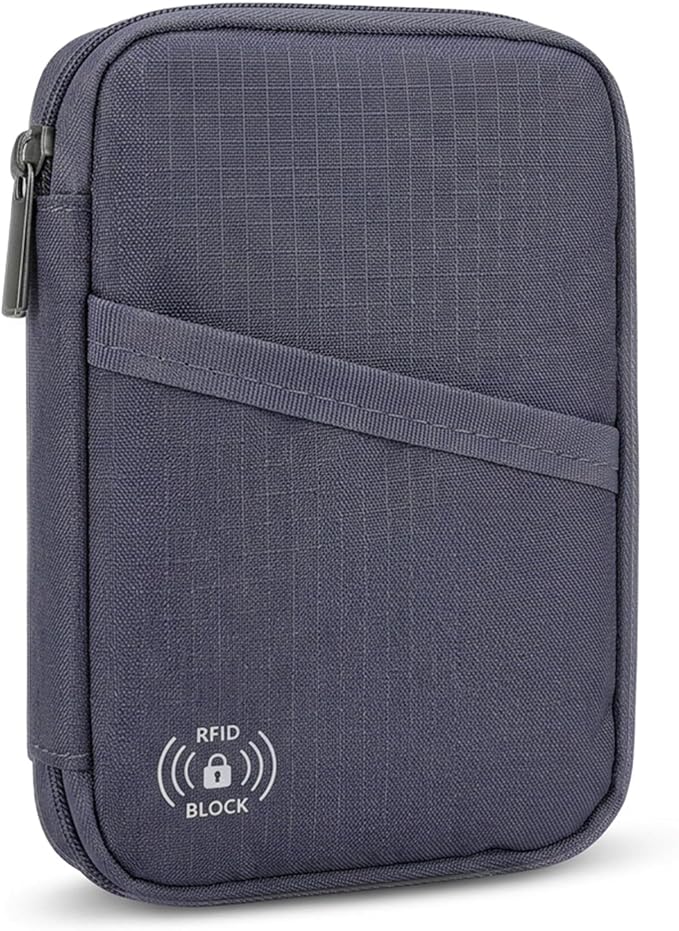 FIREDOG Passport Holder for Travel, RFID Blocking Passport Holder & Travel by FIREDOG