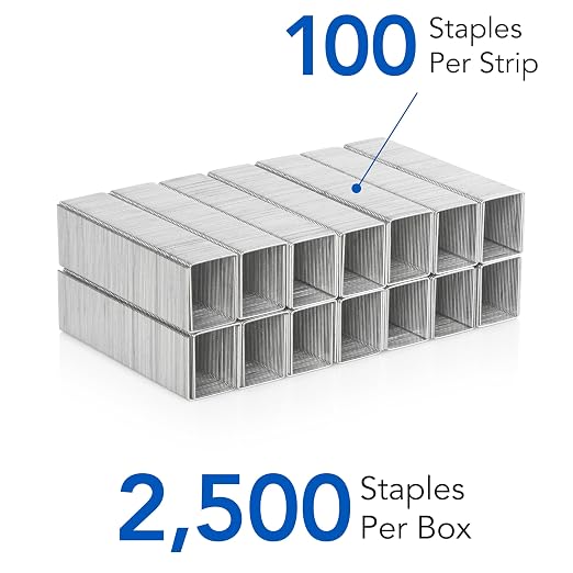 Swingline Staples, Heavy Duty, 5/8" Length, 20-120 Sheet Capacity, 1 Pack - Image 4
