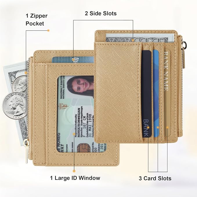 Sodsay Card Case Slim Front Pocket Wallet - Image 2