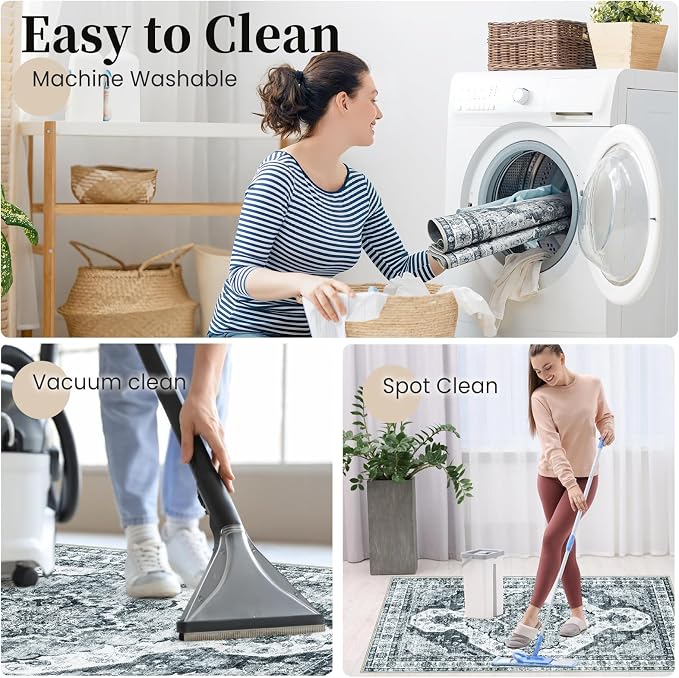 Office Chair Mat for Hardwood Floor&Tile Floor, Under Desk Rug for Rolling - Image 6