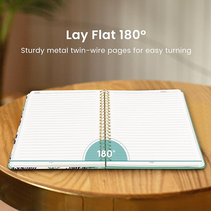 Taja Lined Spiral Journal Notebook - Image 4