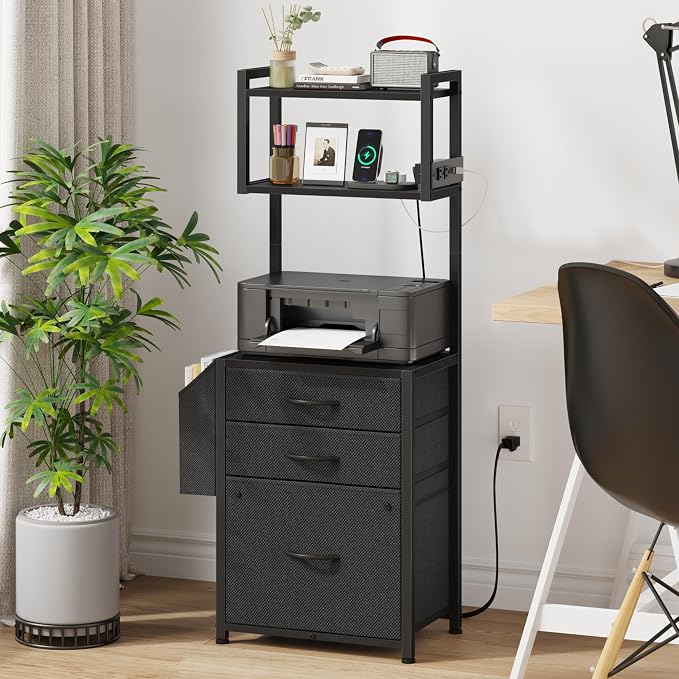 HIGDBFE 3 Drawer File Cabinet - Image 2