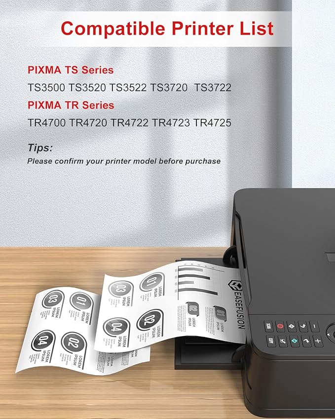 PG-275XL Replacement for Canon Ink 275 PG-275 275XL Black Ink Cartridge Compatible with PIXMA TR4720 TS3522 TR4700 TS3722 TS3500 TR4722 TS3720 TS3520 Printer (2 Black)-DeskLoop Office