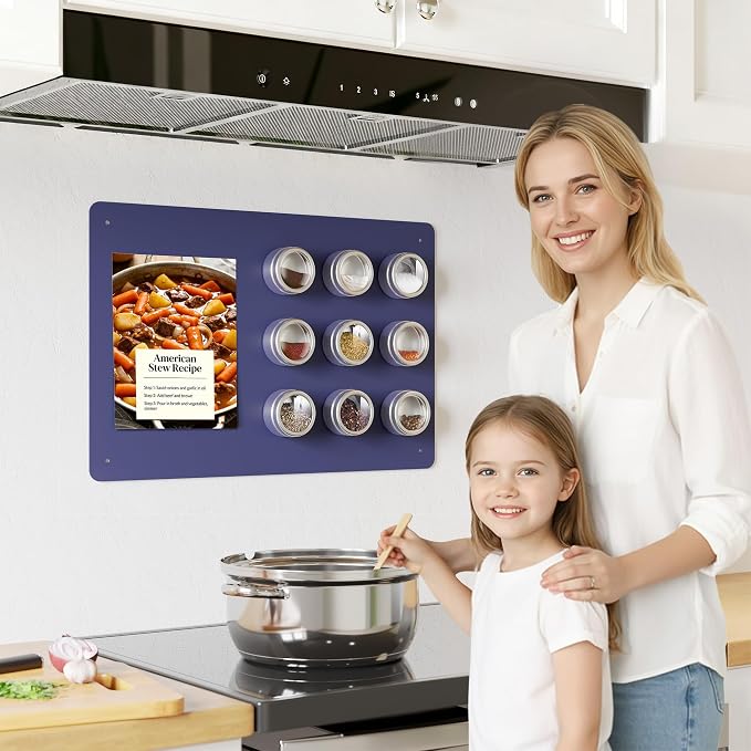 2 Pack Magnetic Board for Wall, 17.5" x 11.4" Magnet Bulletin Memo Board - Image 6