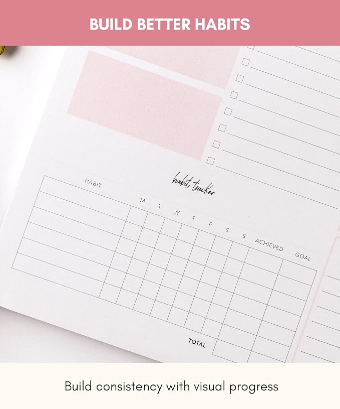 Lamare Weekly Planner Notepad – Premium Undated Weekly To Do List Notepad - Image 4