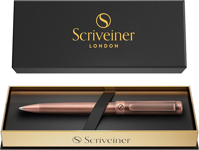 Scriveiner Copper Ballpoint Pen by Scriveiner