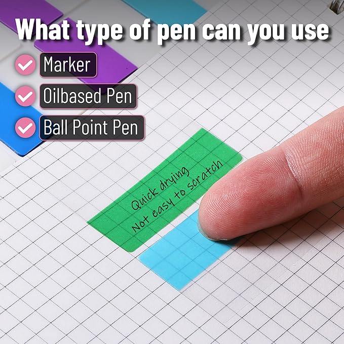 Mr. Pen- Sticky Index Tabs, Colorful Sticky Tabs - Image 4