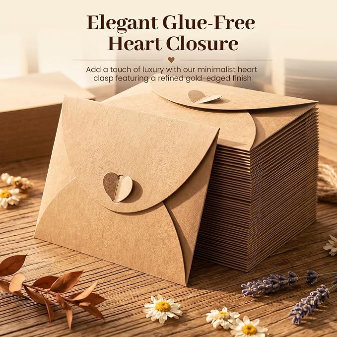 HANSGO 100PCS Mini Gift Card Envelopes, 4 x 2.8 Inch Gift Card Holders - Image 4