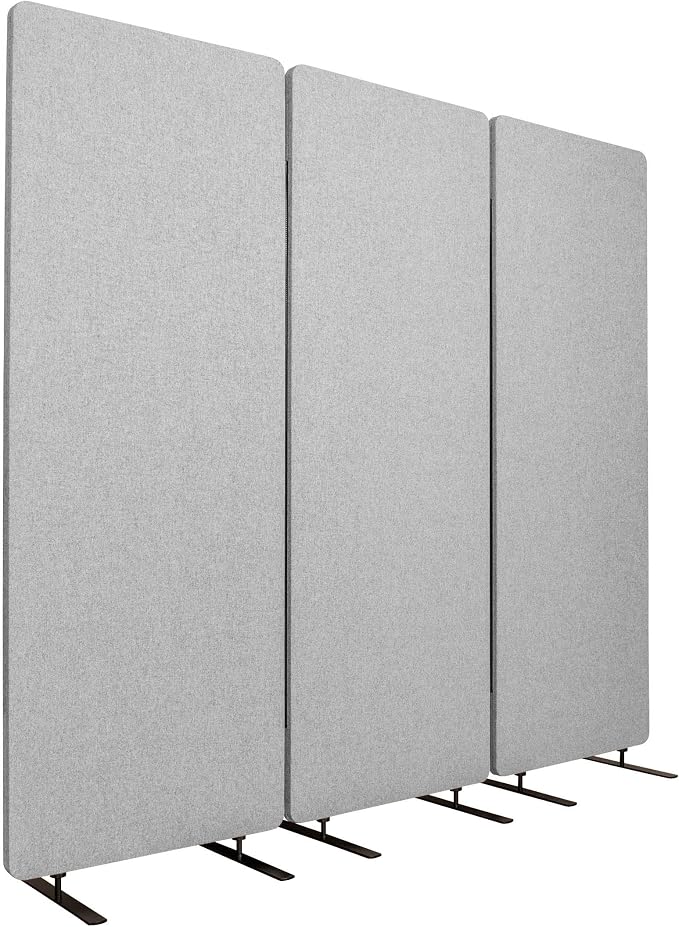 Stand Up Desk Store ReFocus Freestanding Noise Reducing Acoustic Room Wall by SStandUpDeskStore