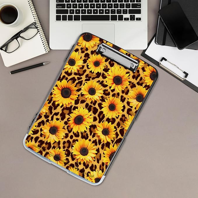 Clipboard with Storage, Office Supplies Nursing Clipboards Folder with Pen - Image 5