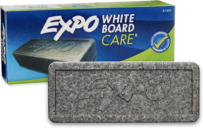 EXPO Dry Erase Soft Pile Block Whiteboard Eraser, 5-1/8 in. x 1-1/2 in. by Unknown