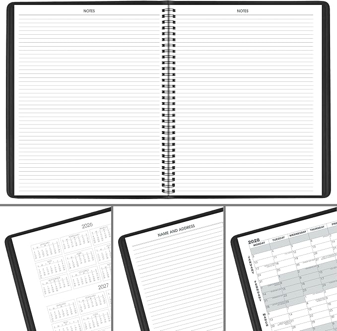 AT-A-GLANCE 2027 Planner, 15-Month Jan-Mar, Unruled Daily Blocks - Image 6