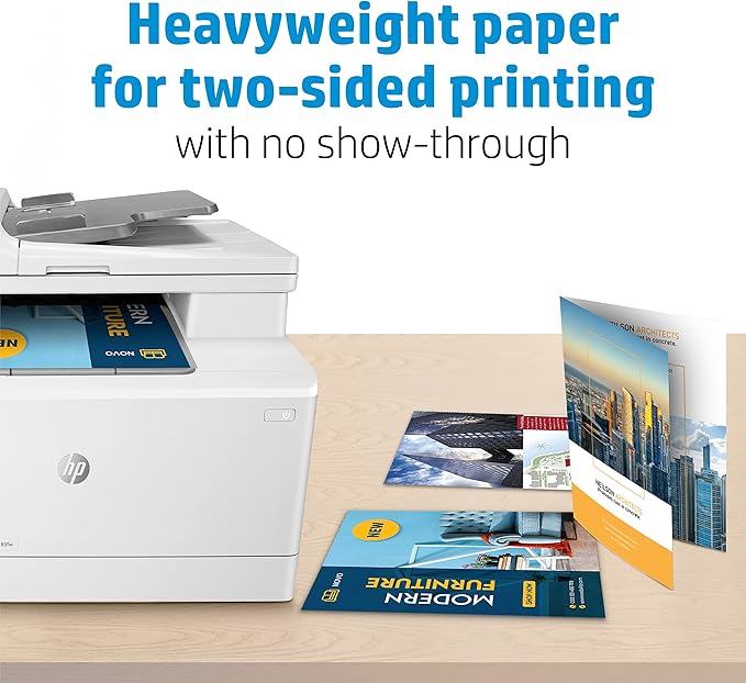HP Professional Business Paper, Glossy, 8.5x11 in, 48 lb, 150 sheets, works with inkjet, PageWide, laser printers (Q1987A)-DeskLoop Office