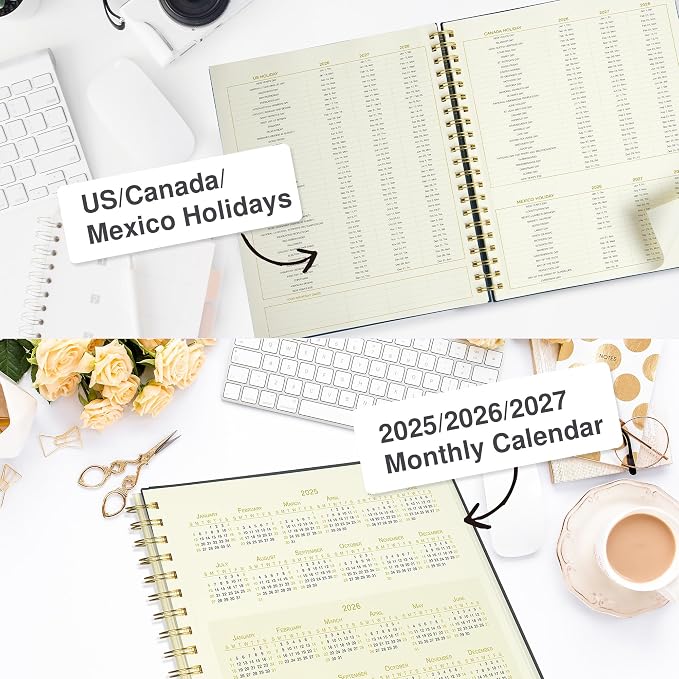 AuroPlanner Undated Daily Planner To Do List Hourly Schedule 2028 2027 2026 - Image 6