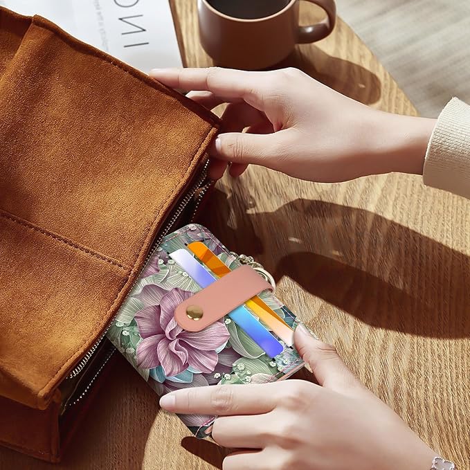 Airkit Small Wallet Women RFID, PU Leather Card Holder - Image 8