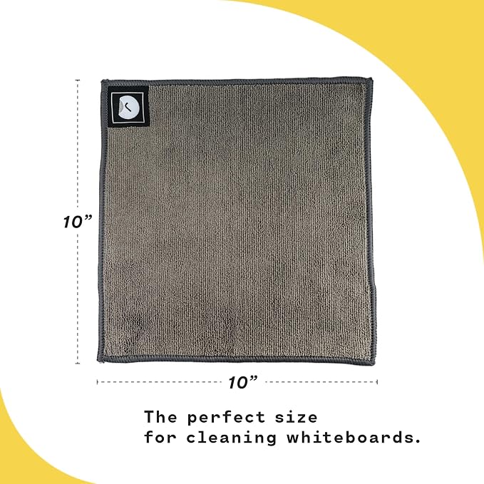 Remooble 4 Pack Magnetic Microfiber Cleaning Cloth Dry Erasers - Image 5