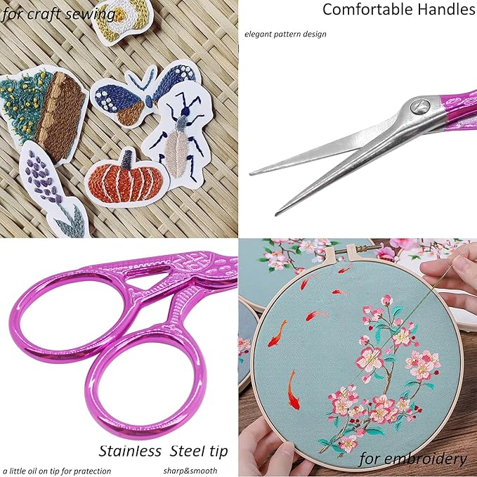 BIHRTC Little Bird Scissors 3.6Inch Sewing Scissors - Image 7