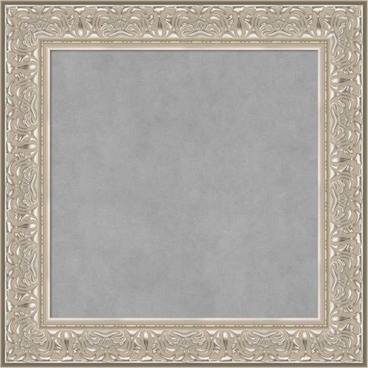 Amanti Art Silver Framed Magnetic Board 27x27 Medium Vision Board by AmantiArt