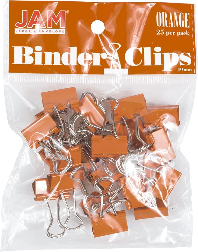 JAM PAPER Colorful Binder Clips - Image 8