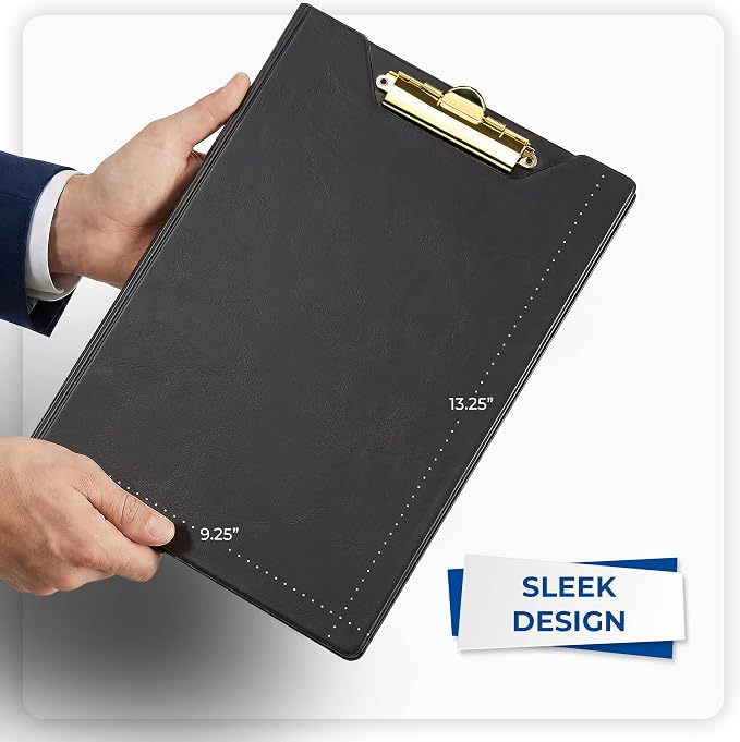 Samsill Value Padfolio with Clipboard and Letter-Size Writing Pad, 9.25 x 13 - Image 5