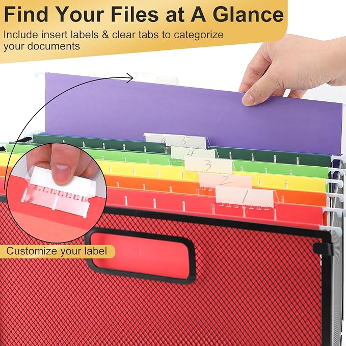 Hanging File Folders Legal Size, 30 Pack File Folders - Image 5
