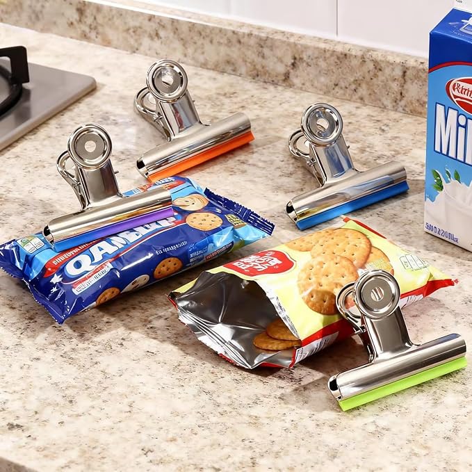 3 Inch Extra Large Bulldog Clips Covered - Image 8