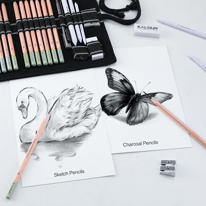 KALOUR 29 Pro Sketching Drawing Pencils Set - Image 2