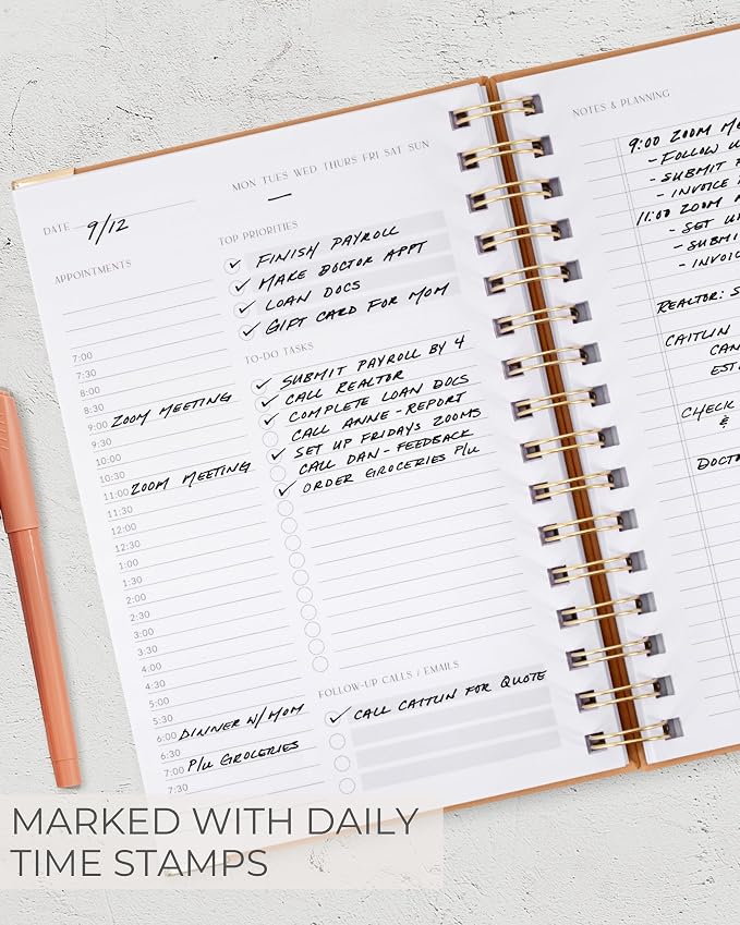 ZICOTO Aesthetic Daily Planner And Notebook - Image 7