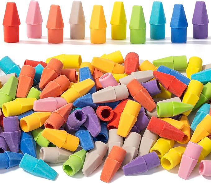 Mr. Pen- Pencil Erasers Toppers, 120 Pack, Latex Free, No Smudge | Mr Pen by MrPen