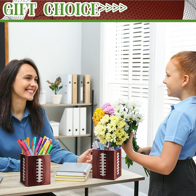 Sherr 2 Pcs Wood Pencil Holder Pen Holder - Image 4