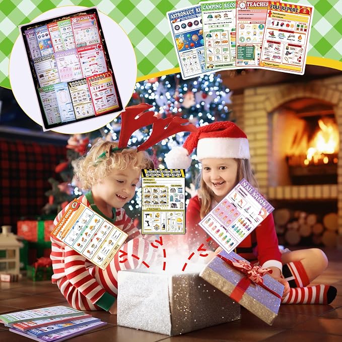 Eaasty Kids Pretend Play Notepads 4 x 6 Inch Pads - Image 6