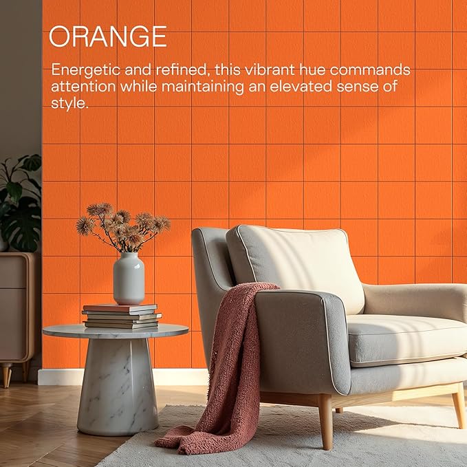 MaxGear Felt Bulletin Board 48" x 36", 12 Pack 11.8" x 11.8" Wall Panels - Image 6